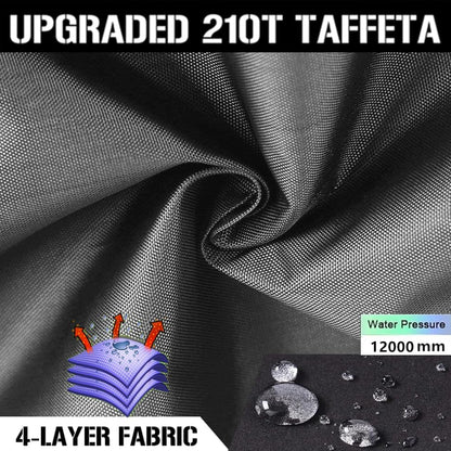 Waterproof Backpack Rain Cover, 12000Mm Ultra-Waterproof, Upgraded Ultra-Strong Multilayers, Antislip Buckle Strap